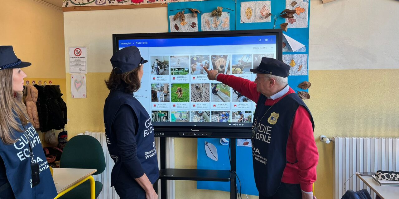 Le Guardie Eco-Zoofile OIPA di Udine incontrano 159 bambini della Scuola Primaria di Codroipo